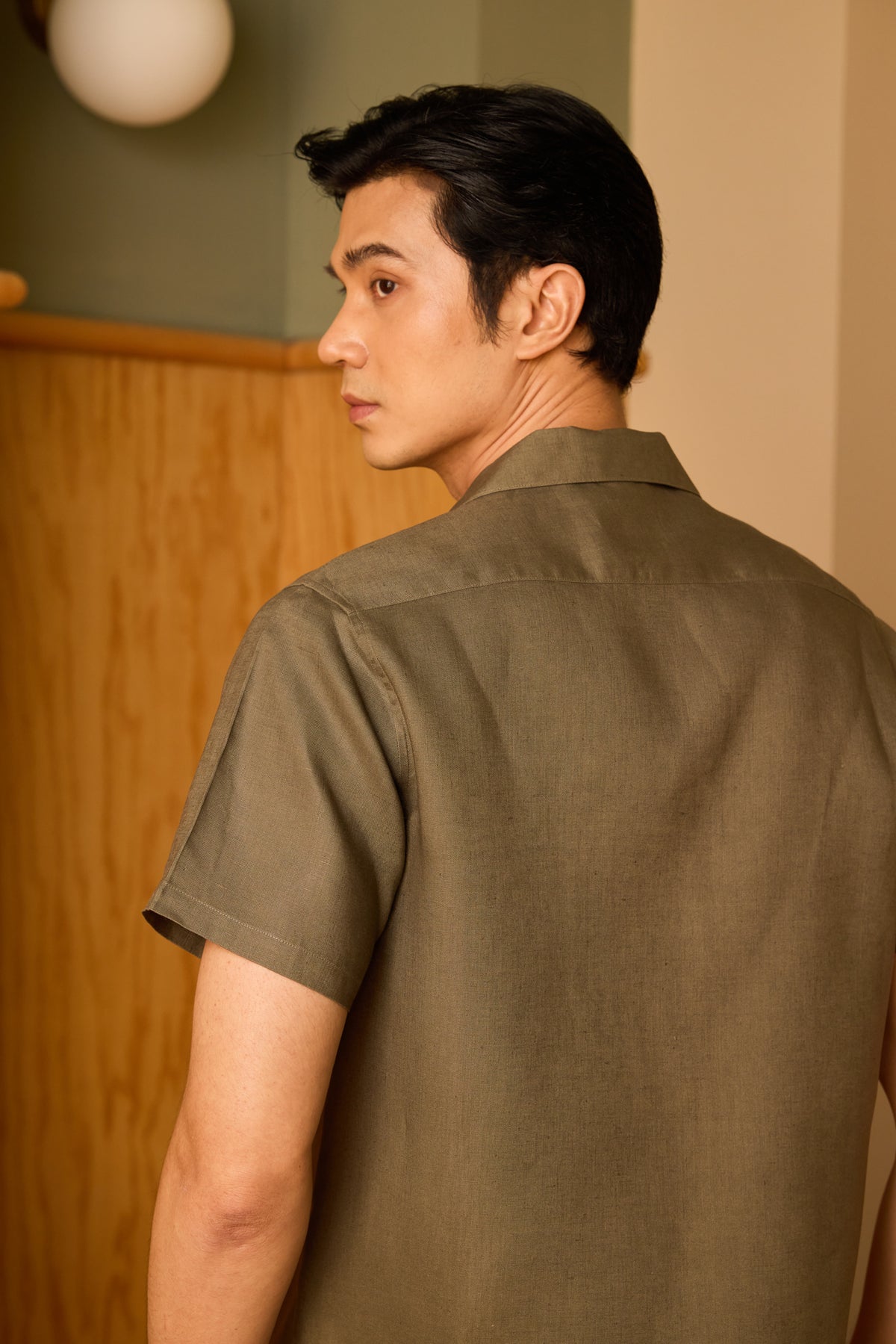 Cuban Shirt — Kombu Green