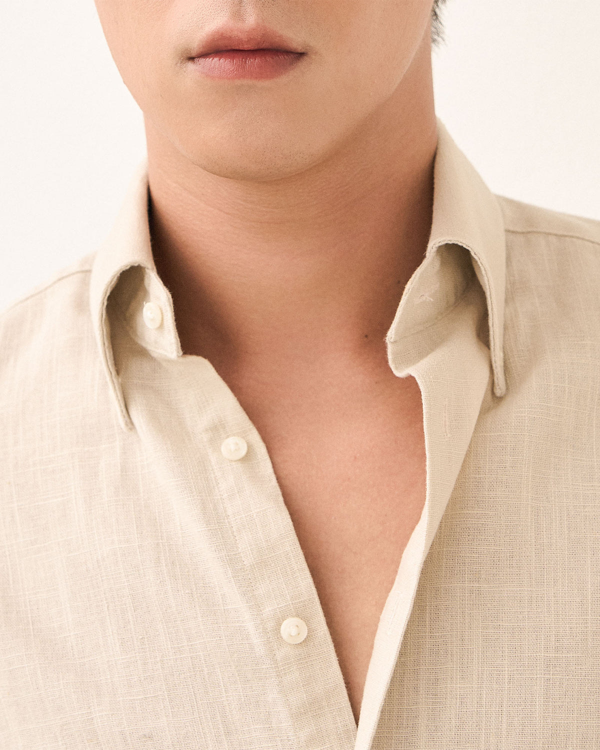 Linen Shirt — Dune
