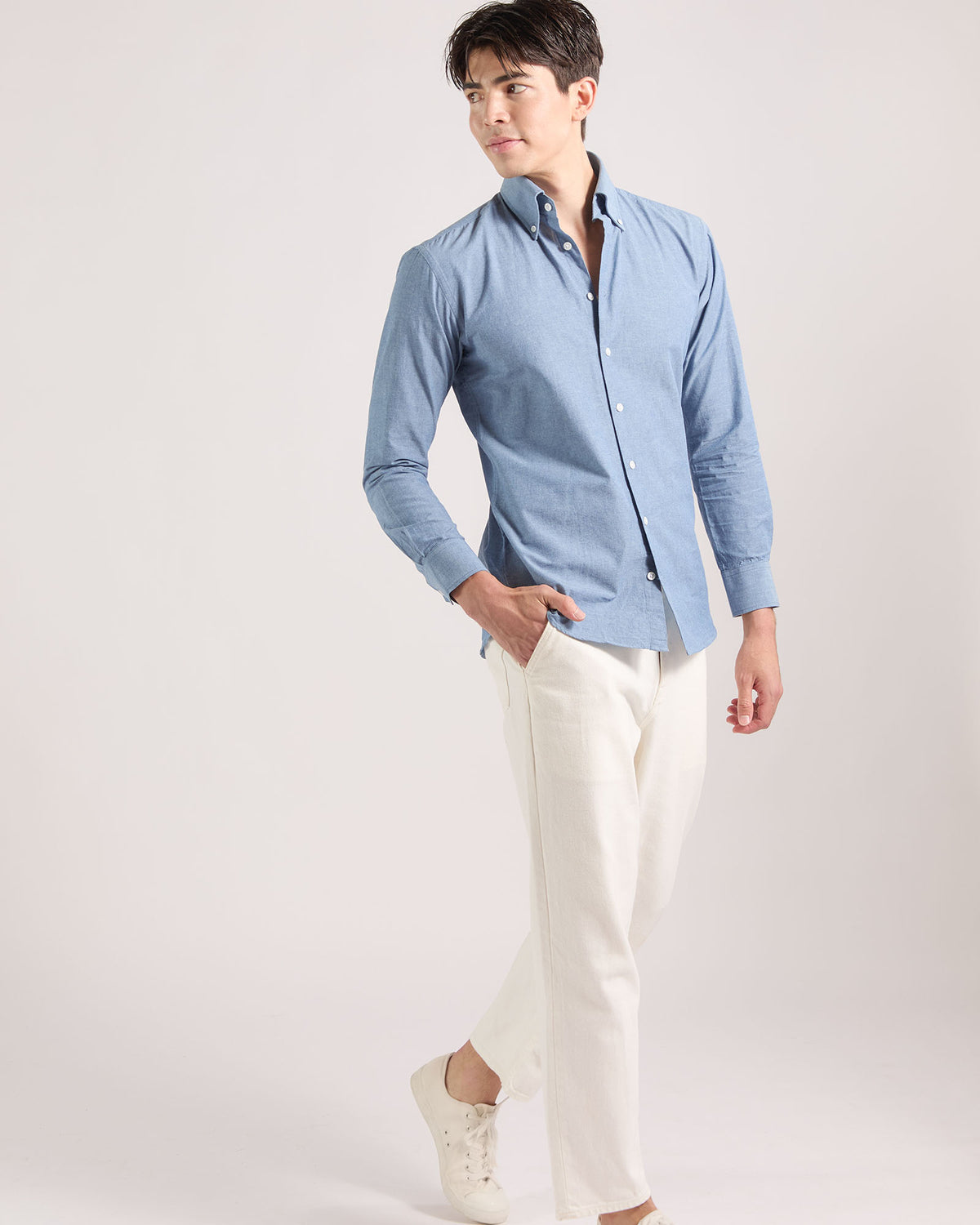 Oxford Shirt — Blue Yonder